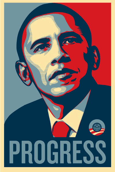 poster obama progress zp progre